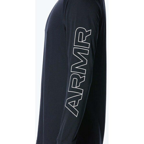 DOM-1381373-001-MD アンダーアーマー テック グラフィック ロングスリーブTシャツ(Black/White・サイズ：MD) Under Armour UA
