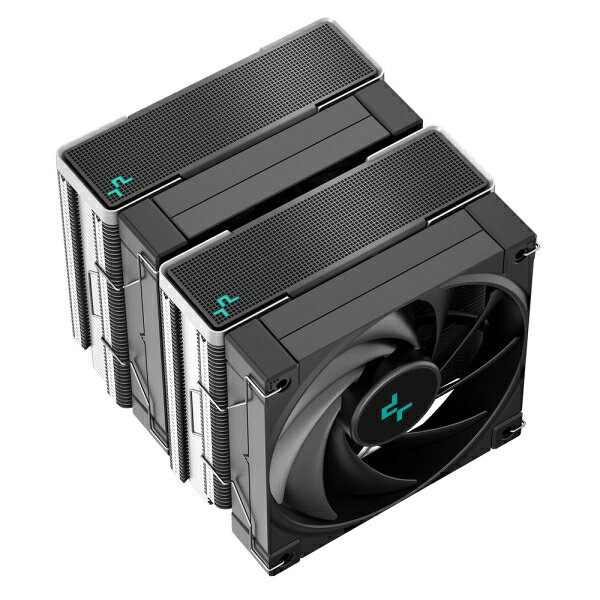 DeepCool｜ディープクール AK620 空冷式CPUクーラー（ブラック） デュアルタワーヒートシンクを採用する高冷却サイドフロー型CPUクーラー R-AK620-BKNNMT-G