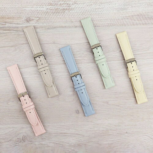Joshin web 家電とPCの大型専門店のバンビ 時計ベルト（ピンク・14mm） BAMBI　牛革 BCA062PL [BCA062PL]【返品種別B】｜アングル2