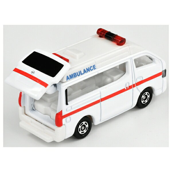 タカラトミー トミカ No.18 日産 NV350 キャラバン救急車 ミニカー