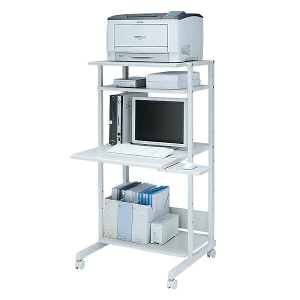 サンワサプライ スチール製パソコンラック(W650×D700×H1338mm) RAC-EC2SN2 [2]