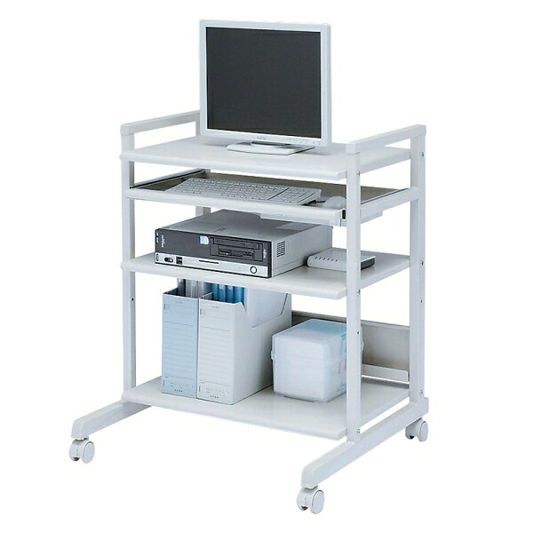 サンワサプライ スチール製パソコンラック(W670×D644×H828mm) RAC-EC6SN2 [2]
