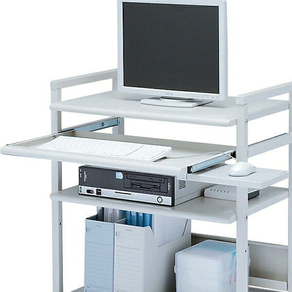 サンワサプライ スチール製パソコンラック(W670×D644×H828mm) RAC-EC6SN2 [3]