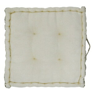 248-568749 モリヨシ フロアクッション Fierte フィエルテ ブロックプリント(約50×50×H10cm) CHOUETTE(シュエット)02-19 [248568749] [2]