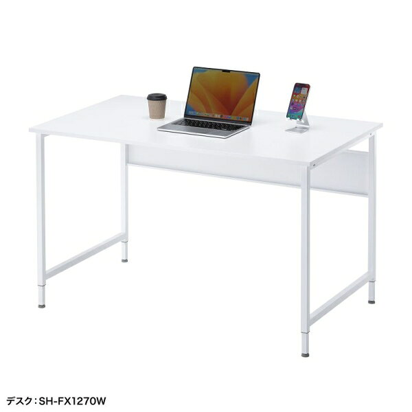 サンワサプライ フレキシブルデスク（W1400・ホワイト） SH-FX1470W [SHFX1470W] jism-14100019 Joshin web 家電とPCの大型専門店 サンプル画像3
