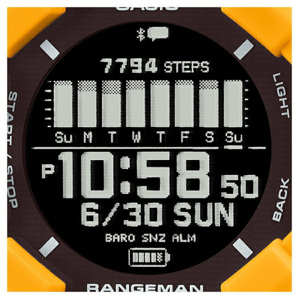 カシオ 【国内正規品】G-SHOCK（ジーショック）　MASTER OF G RANGEMAN ソーラーGPS電波　メンズタイプ GPR-H1000-9JR [GPRH10009JR]【返品種別A】