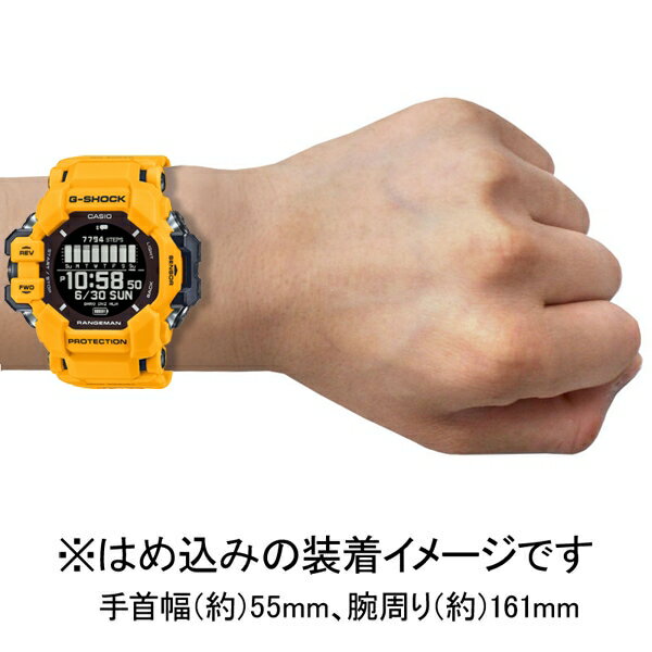 カシオ 【国内正規品】G-SHOCK（ジーショック）　MASTER OF G RANGEMAN ソーラーGPS電波　メンズタイプ GPR-H1000-9JR [GPRH10009JR]【返品種別A】