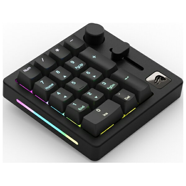 Glorious�ʥ����ꥢ���� �磻��쥹��ͭ��ξ�б� �ƥ󥭡��ܡ��� Glorious Numpad Prebuilt��Black Slate�� GLO-GMMK-NP-FOX-B