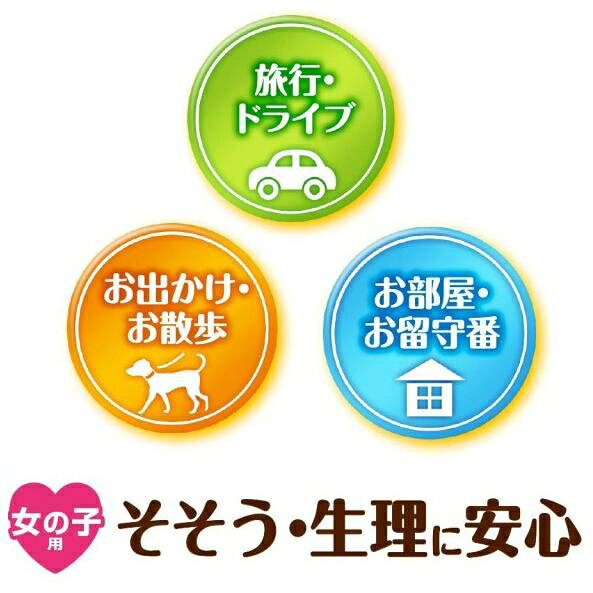 Joshin web 家電とPCの大型専門店の犬用おむつ マナーウェア 女の子用 SSサイズ 2種のデザインパック 38枚 ユニ・チャーム マナ-オンナノコヨウSS38マイ｜アングル3