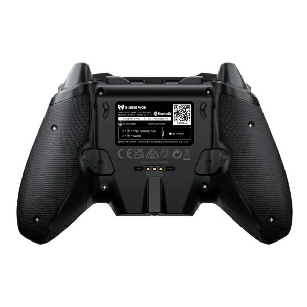 BIGBIG WON（ビッグビッグウォン） シースルーデザイン ワイヤレス＆有線ゲーミングコントローラー マグネット式充電台付属モデル RAINBOW2PRO-COMBO