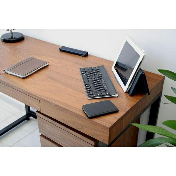 ICHIBA デスク110cm(ブラウン) 118-254615 Walnut [118254615] [3]