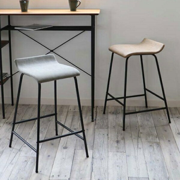 ICHIBA バースツール(ベージュ) 118-354001 luis [118354001] [2]