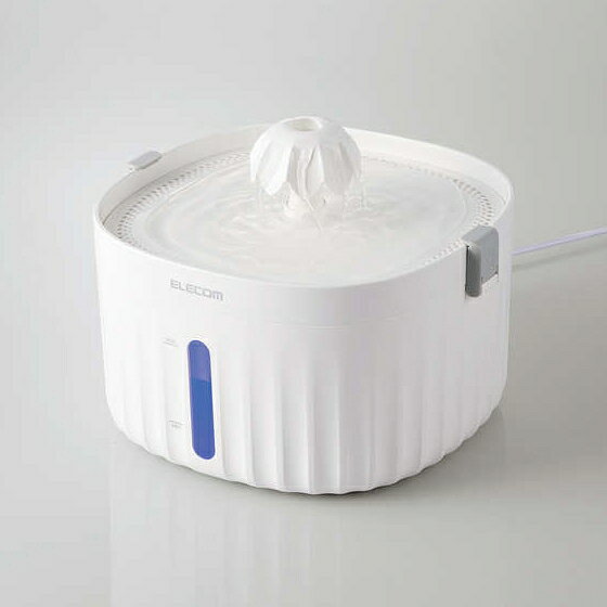 エレコム ペット用自動給水器 PET-WD01WH ELECOM　SILENT AQUA　サイレントアクア