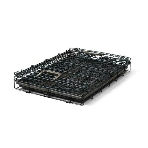 Joshin web 家電とPCの大型専門店の犬用品 折りたたみケージ アイアンブラックカラー OKE600R アイリスオーヤマ OKE-600Rアイアン-B｜アングル3