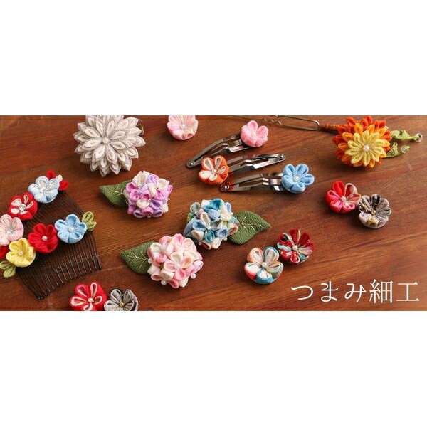 S50CH22-32 NBK カット済つまみ細工用一越ちりめん 無地 30枚入（32撫子色・22×22mm）