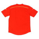 DPZ76-RED-130 DalPonte(ダウポンチ) ダブルパイピングゲームシャツ　ジュニア用（レッド・サイズ：130） サッカー・フットサル用 2