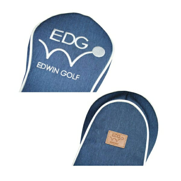 EDHC-3860-NV EDWIN GOLF ヘッドカバー ドライバー用(ネイビー) 3