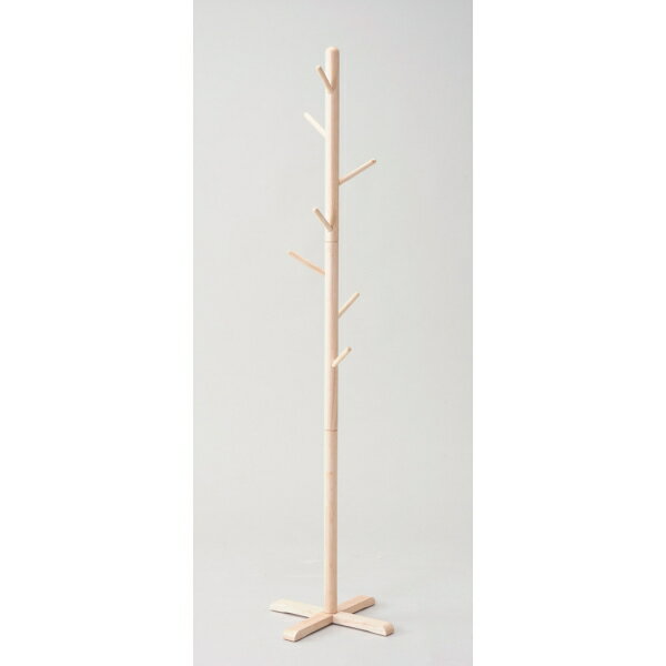 N-8287(パ-ル) パール金属 木製ポールハンガー (L・ナチュラル) [N8287パル]