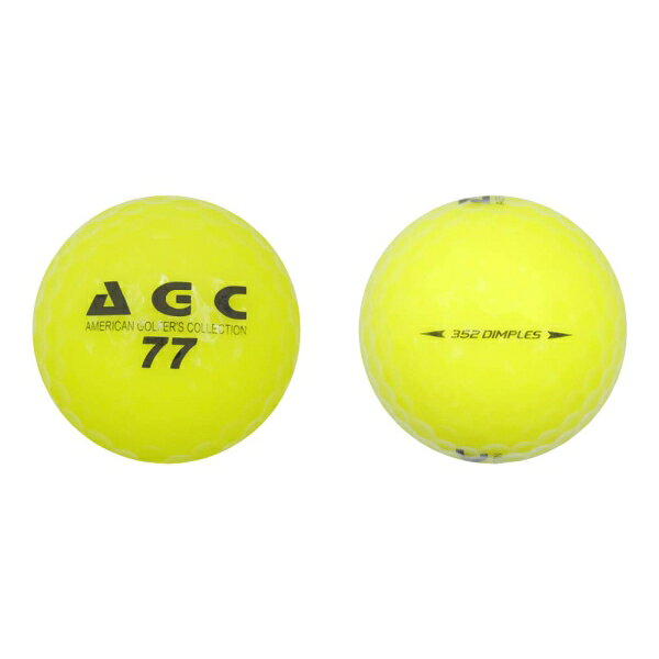 アメリカン・ゴルファーズ・コレクション ゴルフボール 12球入り(イエロー) AGBA-3...