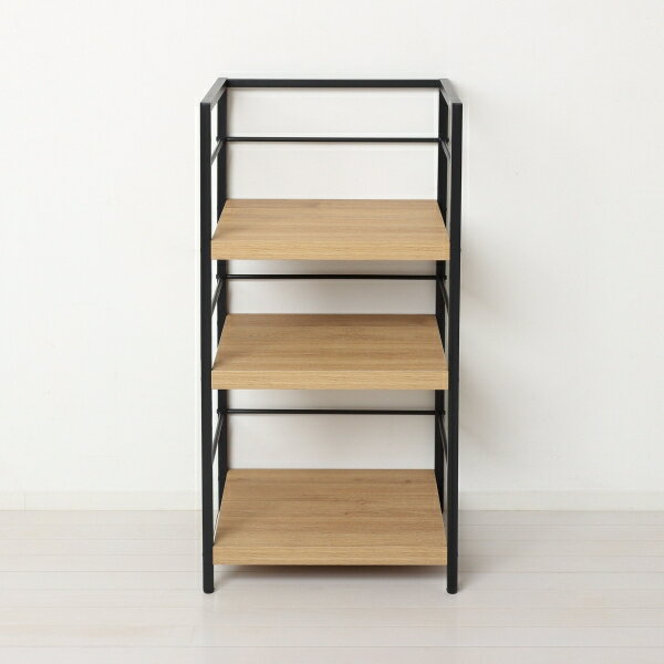 クロシオ アート 3段ラック(モダンナチュラル) 23486(クロシオ) [23486クロシオ]