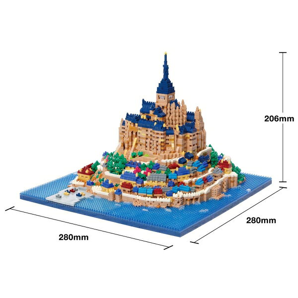 カワダ nanoblock（ナノブロック） モン・サン・ミシェル デラックスエディション【NB-059】 - Image 2