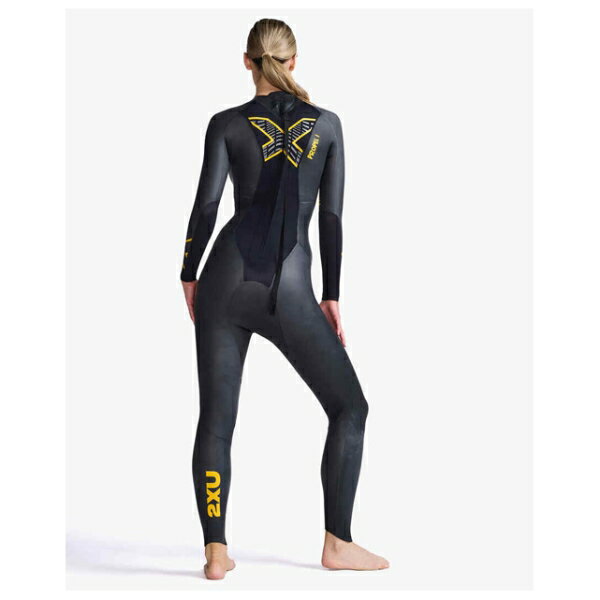 2XU レディース　トライアスロン用ウェットスーツ　Propel P：1ウェットスーツ（BLK-ABN・サイズ：M） WW4994C-BLK-ABN-M 2