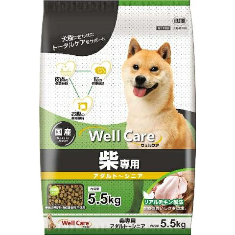 ウェルケア　柴専用　アダルト〜シニア 5.5kg イースター ウエルCシバアダルト5.5KG jism-14645299 Joshin web 家電とPCの大型専門店 サンプル画像2