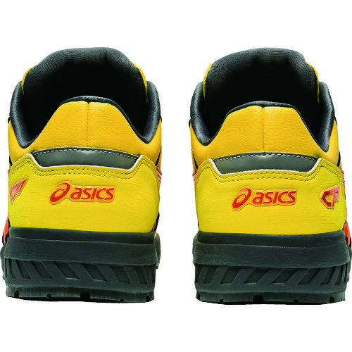 アシックス ウィンジョブ CP306 BOA ブライトイエロー×ハバネロ 27.5cm JSAA規格 A種 1273A029.750-27.5 ASICS WINJOB
