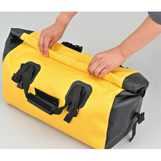 デイトナ DH-772 防水シートバッグ 40L（イエロー） 48390 DAYTONA
