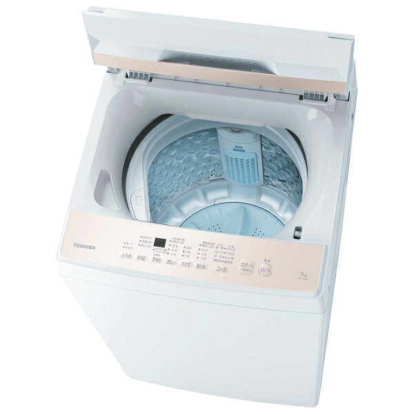 東芝 7.0kg 全自動洗濯機 ピュアホワイト AW-7GM4-W TOSHIBA [AW7GM4W]（2枚目）