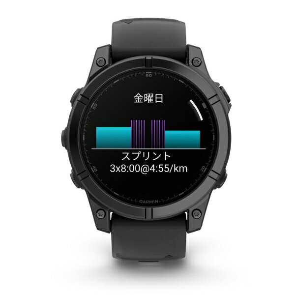 ガーミン fenix E 47mm Slate Gray Steel / Black　【Suica対応】スマートウォッチ...