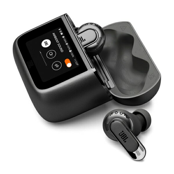 JBL ノイズキャンセリング機能搭載完全ワイヤレスBluetoothイヤホン（ブラック） J...