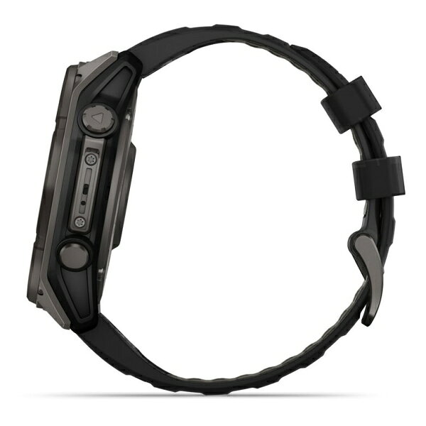 ガーミン fenix 8 Sapphire Dual Power 51mm Ti Carbon Gray DLC / Black　【Suica対応】スマートウォッチ 010-02907-50 [0100290750]【返品種別A】 - Image 2