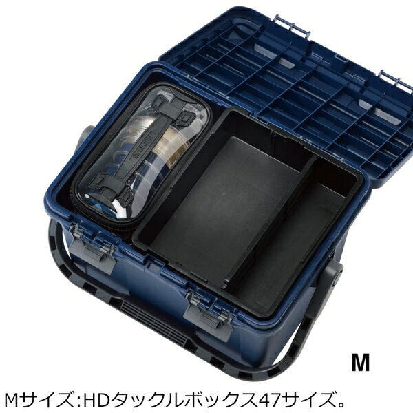 Joshin web 家電とPCの大型専門店のシマノ カスタムケース Mサイズ (クリア) カスタムケースMサイズ SHIMANO BK-094W HDタックルボックス47サイズ用｜アングル2