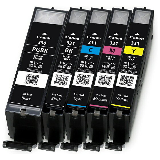 キヤノン ［純正］インクタンク BCI-331+BCI-330/5MP（5色パック） Canon BCI-331+330/5MP jism-14358318 Joshin web 家電とPCの大型専門店 サンプル画像2