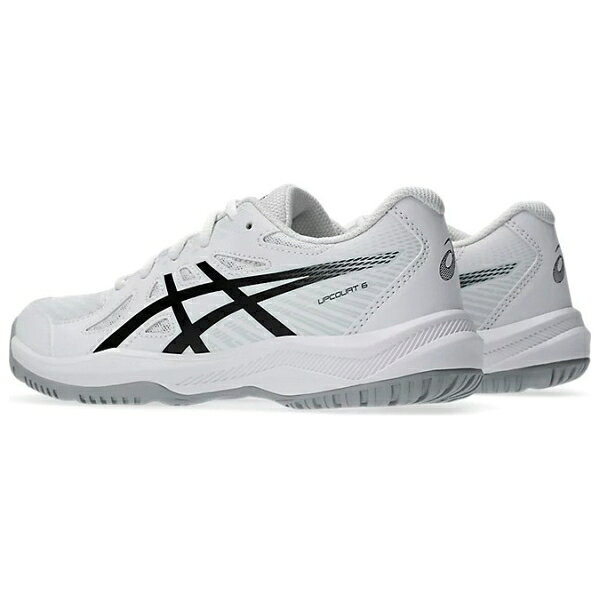 �����å��� ����˥� �Х졼�ܡ��륷�塼�� UPCOURT 6 GS��White/Black����������22.0cm�� 1074A045-101-22.0 asics