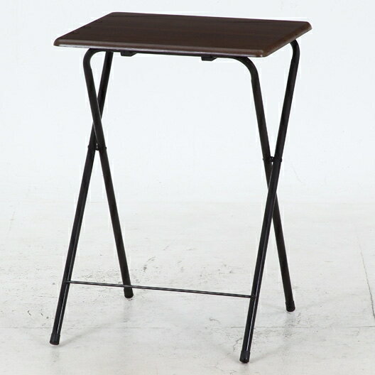 不二貿易 コンパクトテーブルチェアーセット ルーキー(ブラウン) 85409 [85409フジボウエキ] [2]