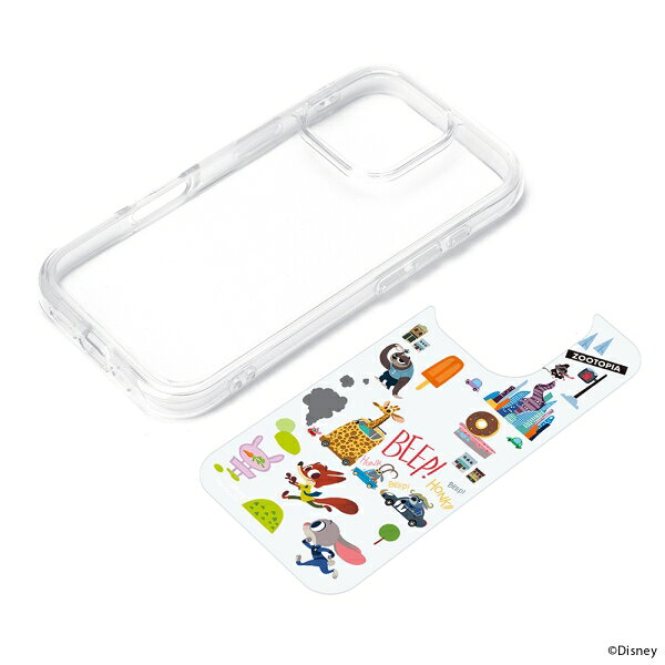 PGA iPhone 16 Pro用 エアクッションケース（ズートピア） PG-D24BPT01ZTP