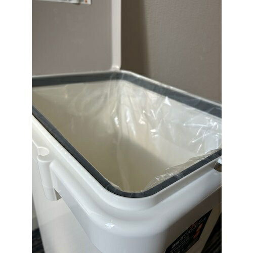 トラスコ中山 連結ワンハンドペール 45L(ブルー) TRHP-45-B [TRHP45B] [3]