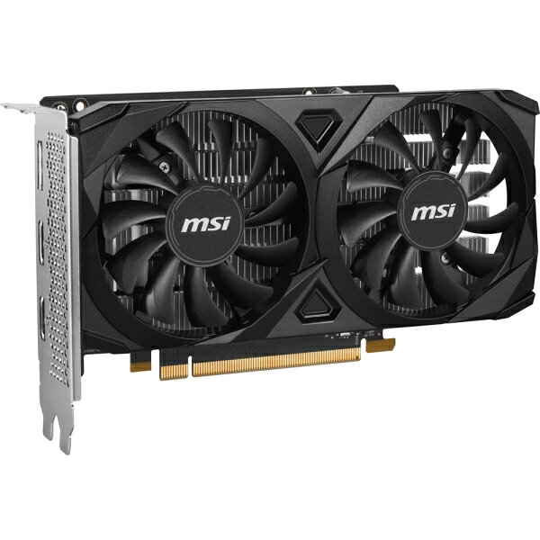 MSI�å��२������ MSI GeForce RTX 3050 VENTUS 2X E 6G OC / PCI-Express 4.0 ����ե��å��ܡ��ɡʥ֥�å��� 3050VENTUS2XE6GOC