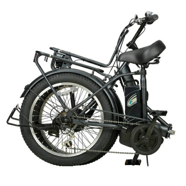 キャプテンスタッグ 折りたたみ電動アシスト自転車　20インチ（マットブラック） YG-1502 CAPTAIN STAG eバーギー電動 FDB206 2