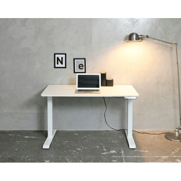 YAMAZEN 電動昇降デスク 幅120cm (ホワイト/マットホワイト)[他商品と同時購入不可] ELD-1270-WHMWH 山善(ヤマゼン) [ELD1270WHMWH] [2]