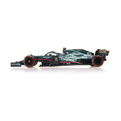 ミニチャンプス 1/43 アストン マーティン コグニザント フォーミュラ ワン チーム AMR21 セバスチャン・ベッテル アゼルバイジャンGP 2021 2位入賞【417210705】 ミニカー