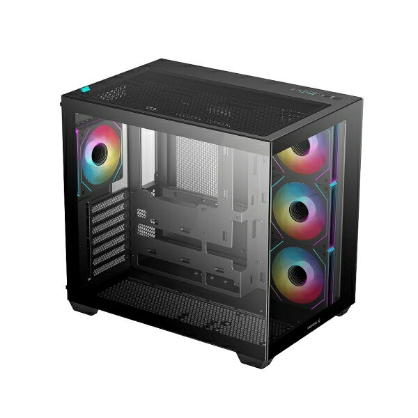 Joshin web 家電とPCの大型専門店のDeepCool｜ディープクール CG530 4F ミドルタワーPCケース（ブラック） R-CG530-BKADA4-G-1｜アングル2
