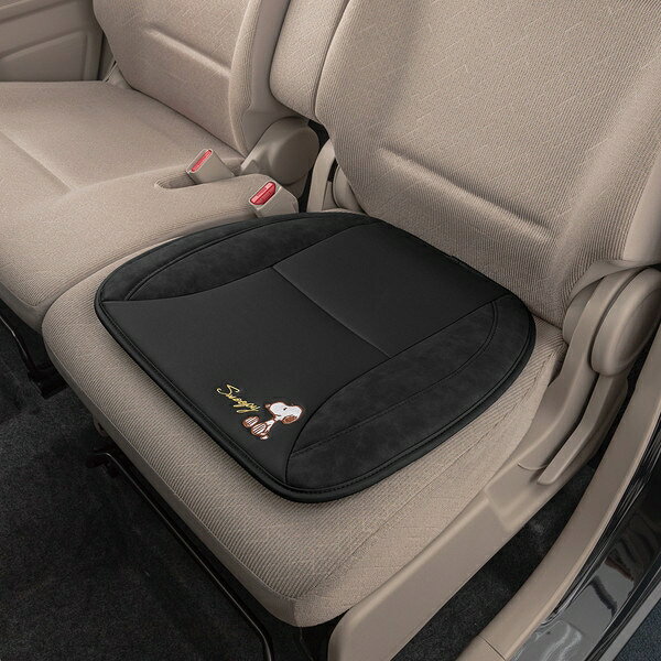 BONFORM クッション　スヌーピーエレガンス　ヒップ型（ブラック） 5222-43BK ボン...