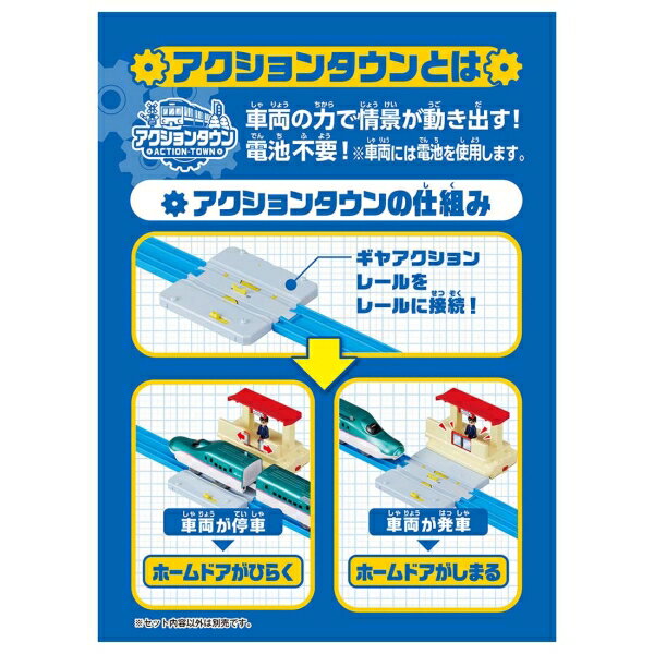 タカラトミー J-29 アクションタウン ホームドア開閉駅 プラレール