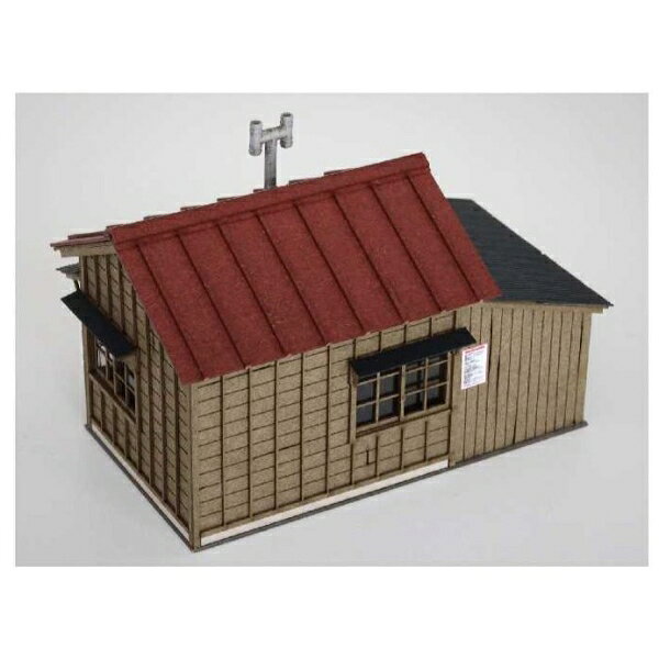 Joshin web 家電とPCの大型専門店の［鉄道模型］梅桜堂 (HO) ST-036-87C 詰所A【1/87スケール】｜アングル2