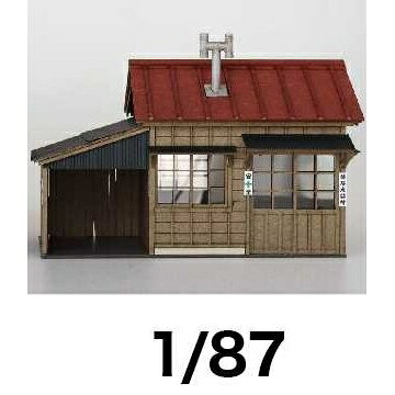 Joshin web 家電とPCの大型専門店の［鉄道模型］梅桜堂 (HO) ST-036-87C 詰所A【1/87スケール】｜アングル3