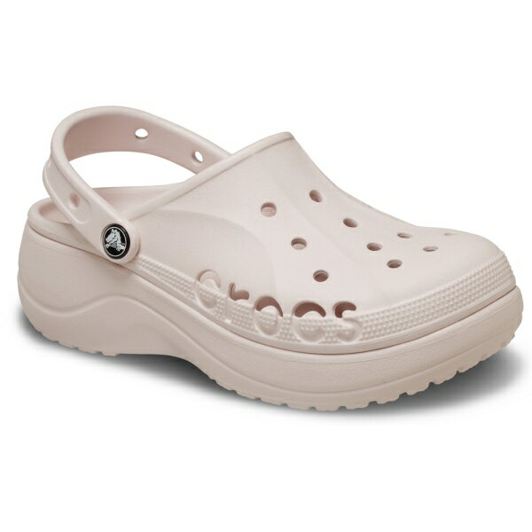 CROCS レディース バヤ プラットフォーム クロッグ（Barely Pink・サイズ：W8(24.0cm)） 208186-6PI-W8 クロックス サンダル Baya Platform Clog