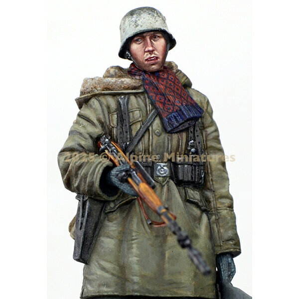 アルパイン 1/35 WWII ドイツ武装親衛隊 擲弾筒付小銃を持つ装甲擲弾兵【AM35325】...